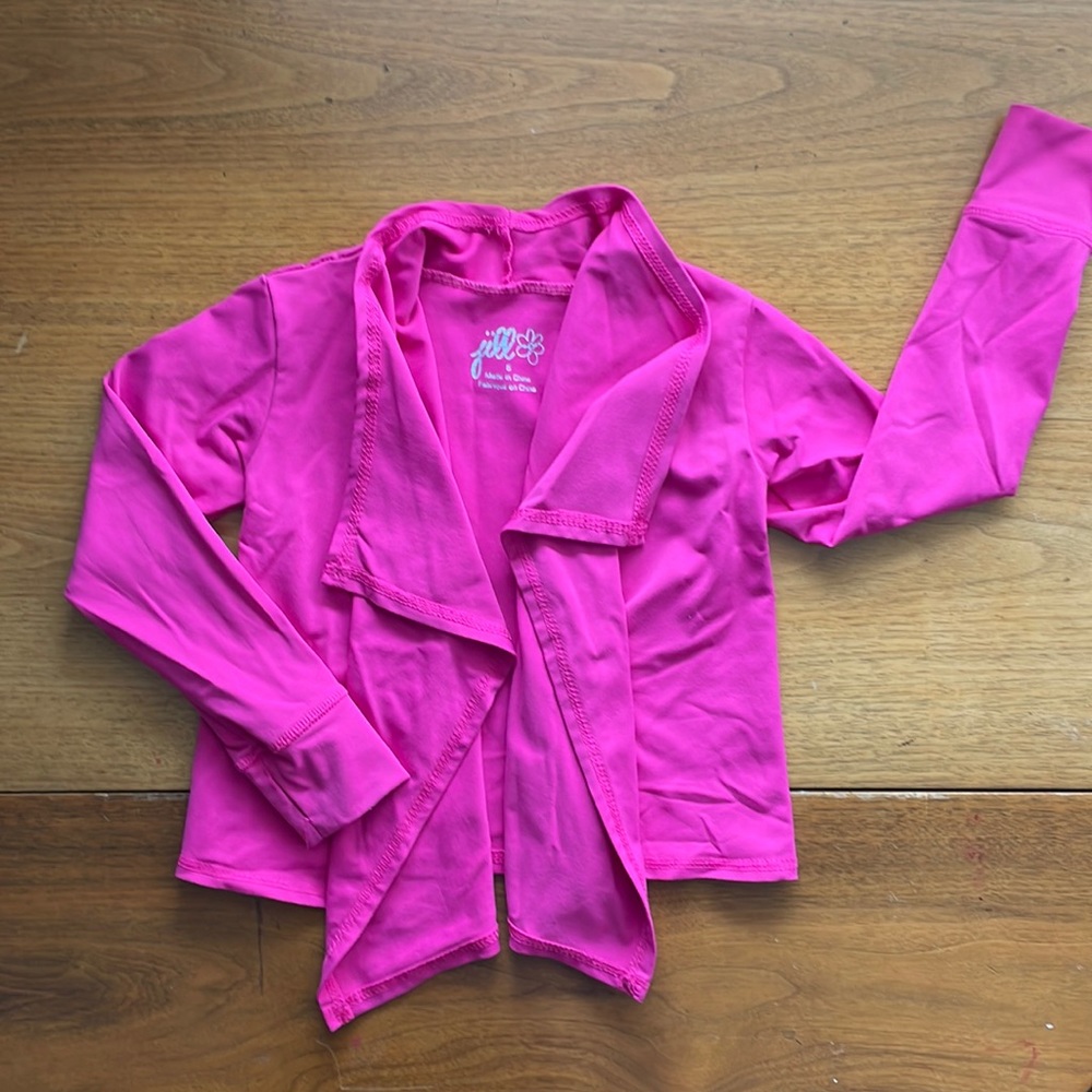 Jill girls yoga sweater Sz 5